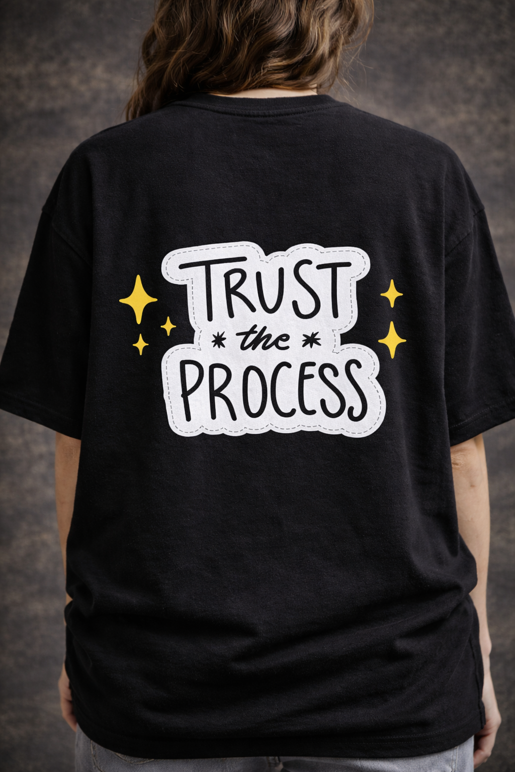 Trust the Process Unisex Oversized Tee