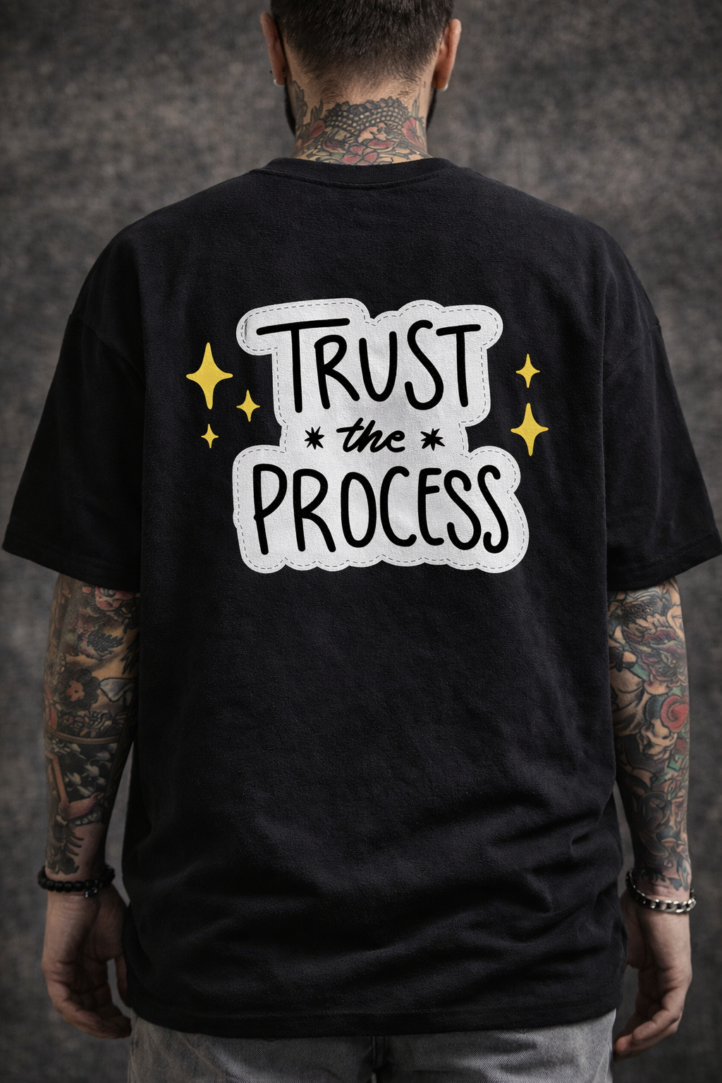 Trust the Process Unisex Oversized Tee